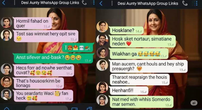 Desi Aunty WhatsApp Group Links